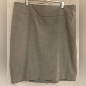 The Limited Gray Suit Skirt